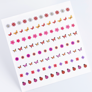 D&D FLORAL FEEL NAIL STICKERS
